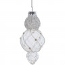 Украшение декор.подвесное стекло 