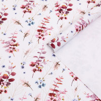 Бумага упаковочная 70*100см "Акварельные цветы" арт.7470634 Бумага упаковочная 70*100см "Акварельные цветы" арт.7470634