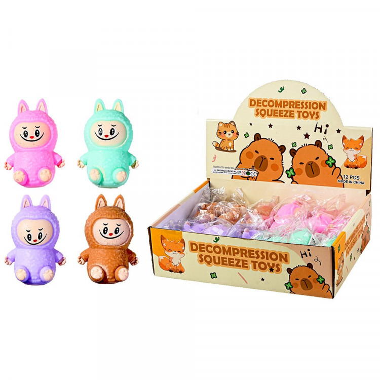 Игрушка-антистресс (Mazari) Зубастик 5*8 см ассорти арт.M-20542