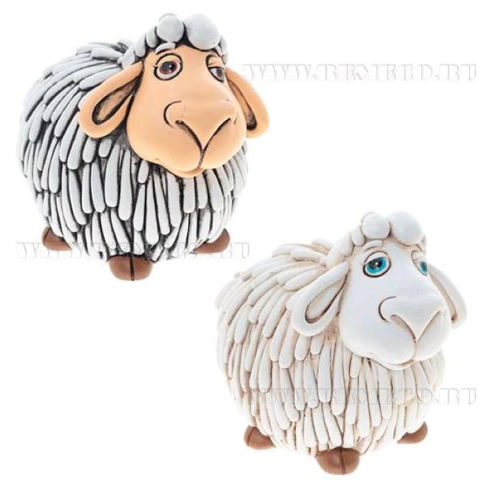 Копилка СИМВОЛ ГОДА "Овечка" 10см арт.671518 Копилка СИМВОЛ ГОДА "Овечка" 10см арт.671518