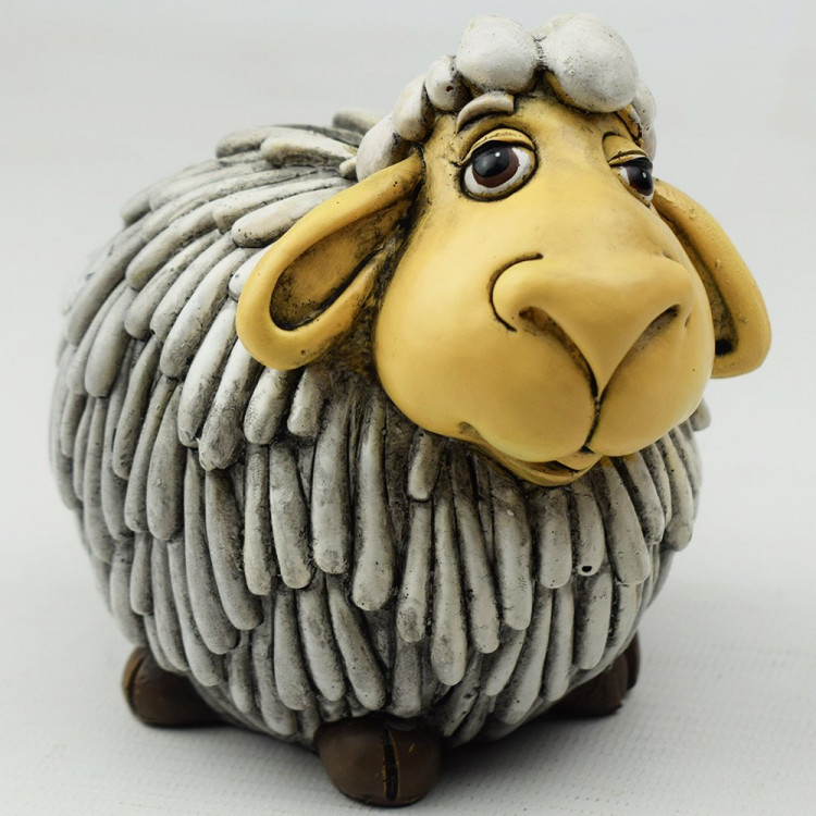 Копилка СИМВОЛ ГОДА "Овечка" 10см арт.671518