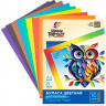 Цветная бумага А4 16 листов 8 цветов немелованная двусторонняя ЛУЧ Школа творчества 70 гр/м в папке арт 30С 1791-08