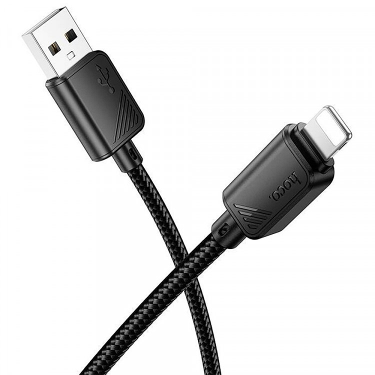 Кабель USB - Lightning HOCO X113, 1м, черный