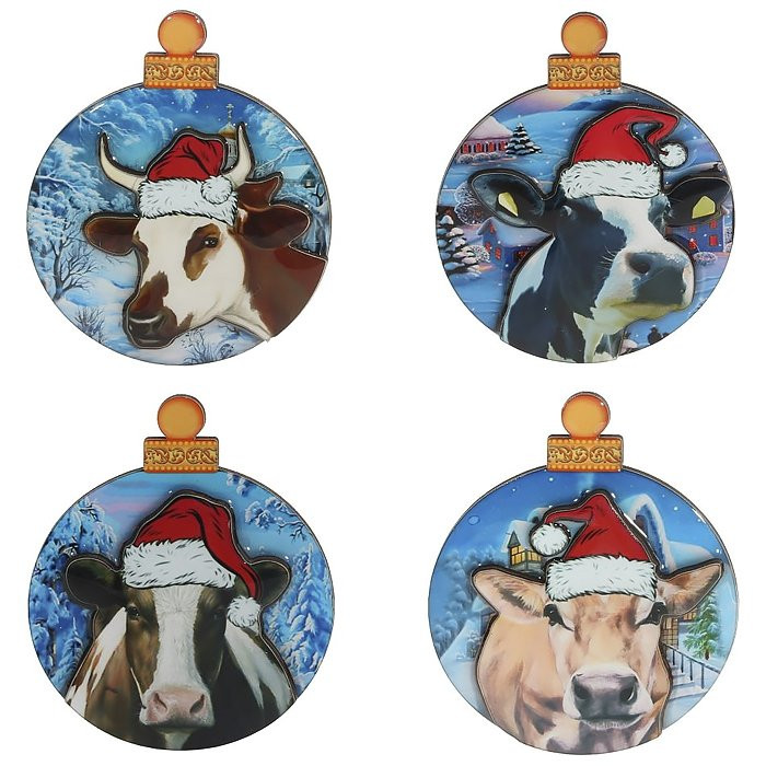 Магнит СГ "Коровка" 08см арт.755384 Магнит СГ "Коровка" 08см арт.755384