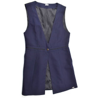 Жилет для девочки (ГЕРМИОНА) ткань 07 арт.3088-07 размер 34/140-44/170 цвет синий