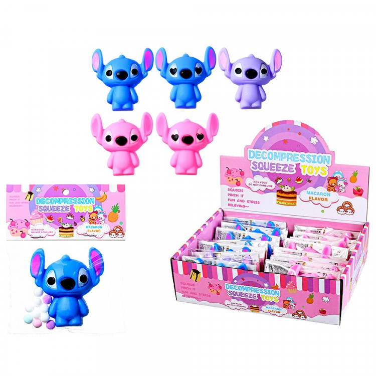 Игрушка-антистресс (Mazari) Ушастик 9*7 см ассорти арт.M-20543