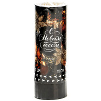 Хлопушка 11см "С новым годом" поворотная арт.7674559