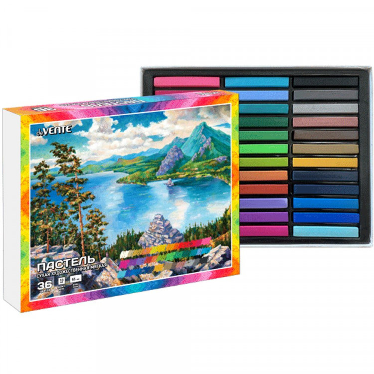 Пастель сухая 36 цветов (deVENTE) арт 8172001