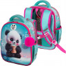 Ранец для девочек школьный (deVENTE) Junior. Yummy Panda + брелок 35x27x13см арт.7033509 Ранец для девочек школьный (deVENTE) Junior. Yummy Panda + брелок 35x27x13см арт.7033509