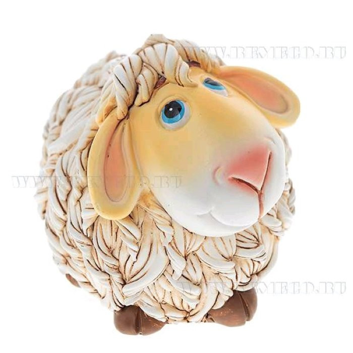 юКопилка СИМВОЛ ГОДА "Овечка" 10см арт.671516