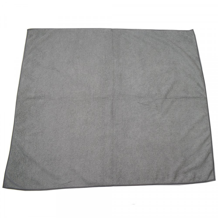 Салфетка для пола микрофибра 70*80 220г/м2 б/уп серая арт.55-0712