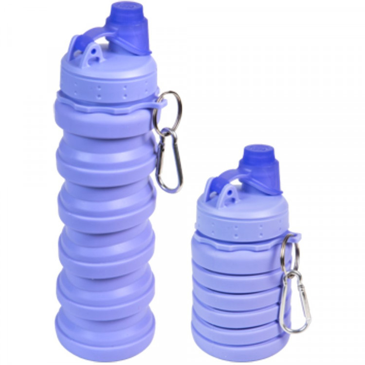 Бутылка 500мл deVENTE складная сиреневая арт.8090485 Бутылка 500мл deVENTE складная сиреневая арт.8090485