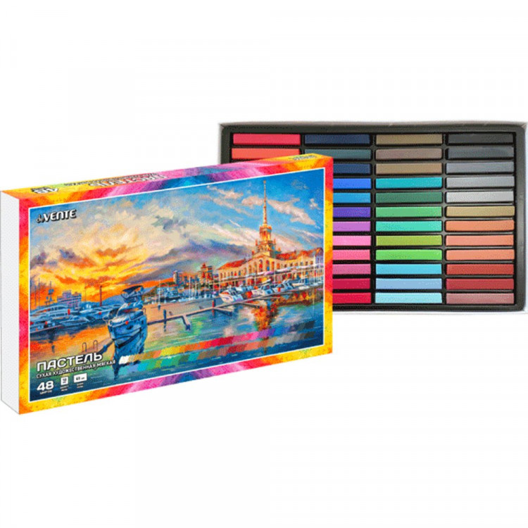 Пастель сухая 48 цветов (deVENTE) арт 8172002 Пастель сухая 48 цветов (deVENTE) арт 8172002