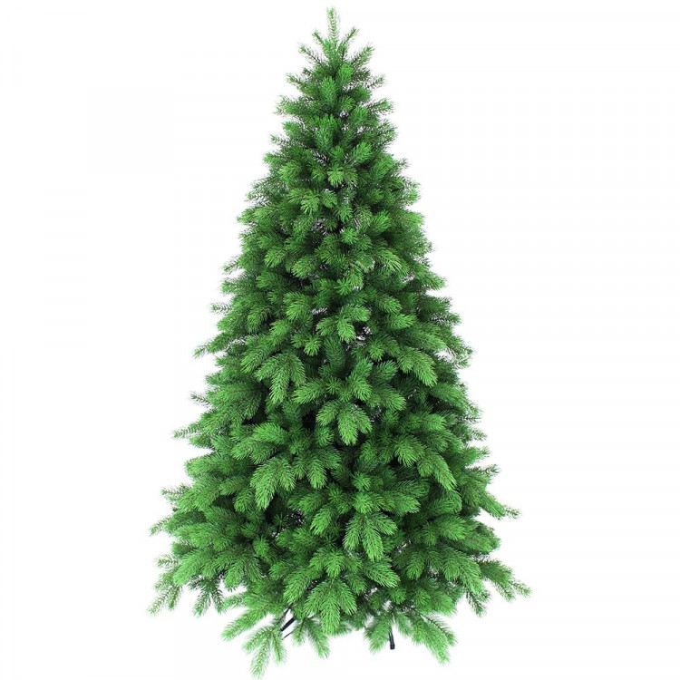 Елка 180см "Пандора" (хвоя 100% литая, ветки отгибные, подставка металл) арт.1037018