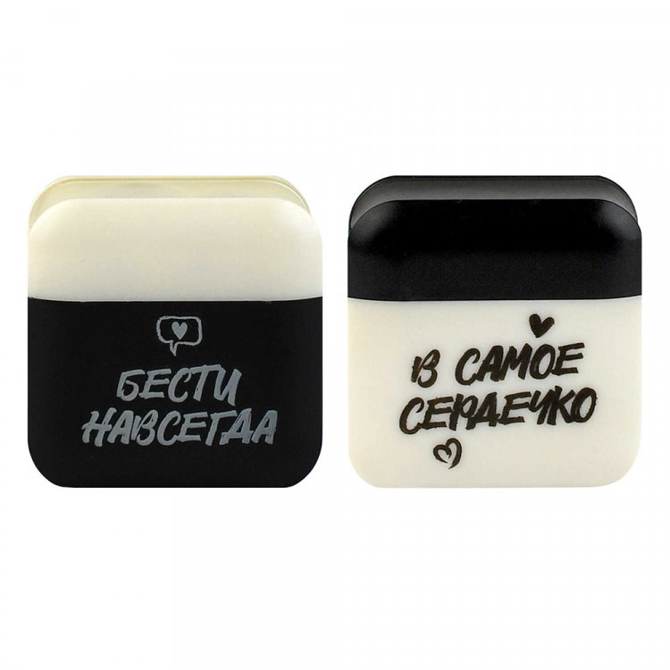 Точилка пластиковая Феникс Девчонки на стиле 2 отверстия с контейнером ассорти арт.72684