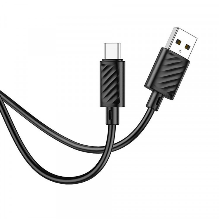 Кабель USB - USB Type-C HOCO X88, 2 м, черный