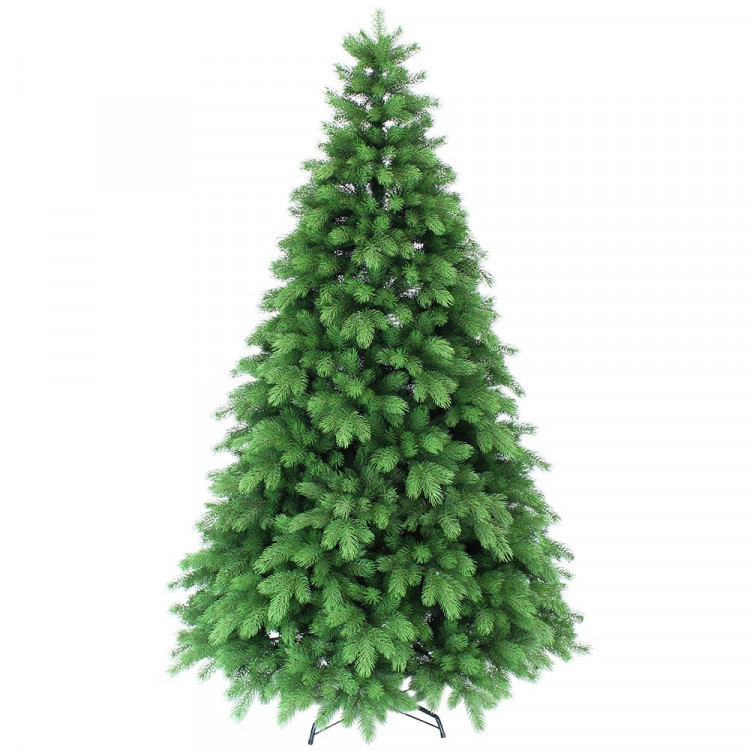 Елка 210см "Пандора" (хвоя 100% литая, ветки отгибные, подставка металл) арт.1037021