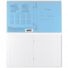 Тетрадь 12 листов крупная клетка (ErichKrause) Классика CoverPrо пластиковая обложка ассорти арт.60548
