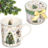 Кружка керамическая 220мл "Щелкунчик" в подарочной коробке арт.891-0592