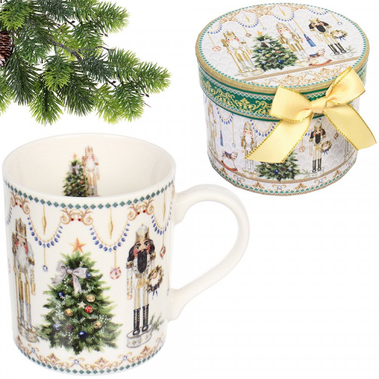 Кружка керамическая 220мл "Щелкунчик" в подарочной коробке арт.891-0592