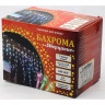Гирлянда эл.д/улицы подвесная Бахрома 3*0,4/0,6м 100LED (св.провод) цв.мульти мерц. арт.183-167