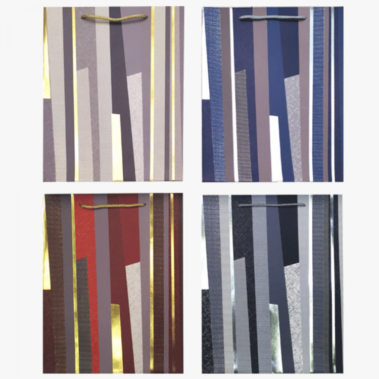 Пакет бумажный с ручкой "deVENTE.Homme" вертикальный 26*32*10см арт.9041416