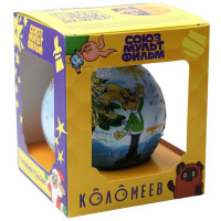 Шар стекло 08см (серия Мультфильм) "Ну погоди 4" п/у арт.КУ-80-254071