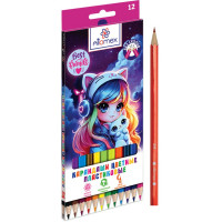 Карандаши цветные (Attomex) Best Friends 12 цветов 2М 2,65 мм шестигранные пластиковые арт.5022632 Карандаши цветные (Attomex) Best Friends 12 цветов 2М 2,65 мм шестигранные пластиковые арт.5022632