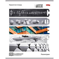 Тетрадь предметная 48 листов (Profit) Контрасты Геометрия эконом-вариант арт.Т48-1407