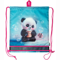 Сумка для сменной обуви 1 отделение (deVENTE) Yummy Panda 40х47 см арт.7040545 Сумка для сменной обуви 1 отделение (deVENTE) Yummy Panda 40х47 см арт.7040545