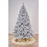 Елка 250см "Амурская" заснеженная (хвоя ПВХ, ветки отгибные, подставка металл.) арт.ЕЗА 25 Елка 250см
