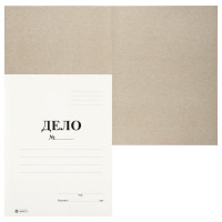 Обложка "ДЕЛО" 280г/м2 мелованный картон арт.22075 (Ст.400)