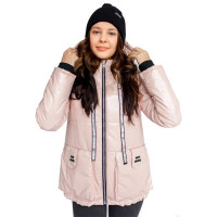 Куртка осенняя для девочки (POTOMOK) арт.Фрея  цвет розовый