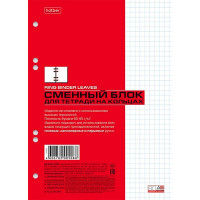Сменный блок для тетрадей А5 80 листов (Hatber) белый клетка арт 80СБ5B1_02449