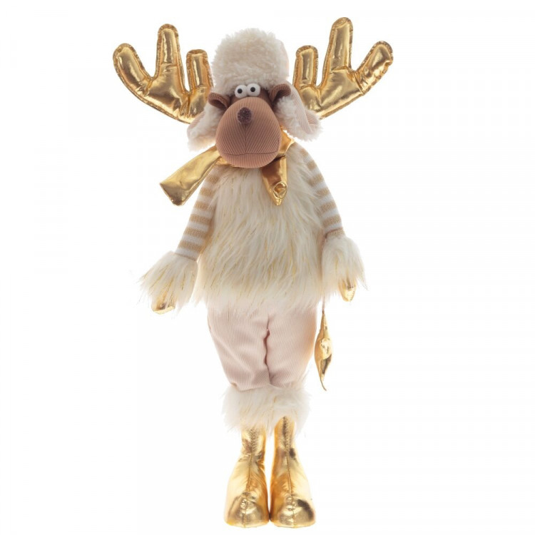 Игрушка декор. "Олень" 57см цв.золотой арт.813432