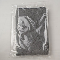 Салфетка универсальная микрофибра плюш 40*40 450г/м2 1шт/уп серая арт.55-9093