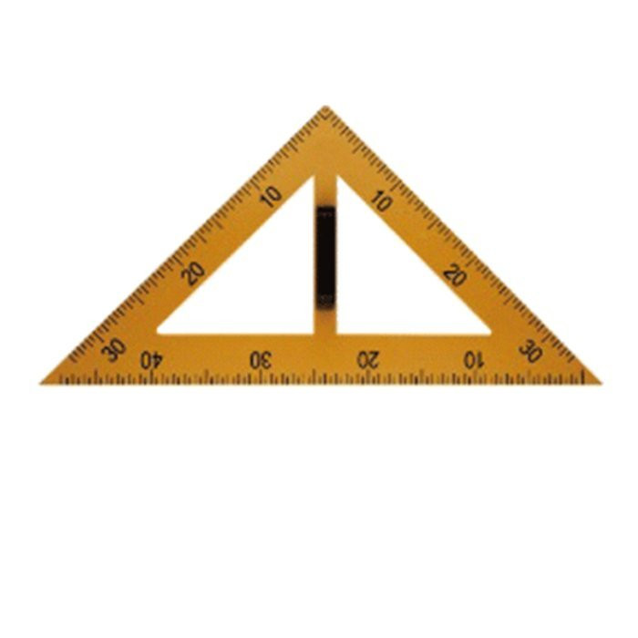Угольник 45° (deVENTE) для классной доски пластик арт.5097801