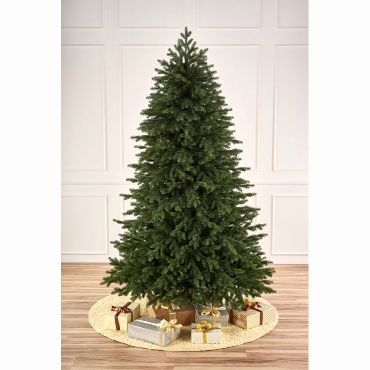 Елка 210см "Ярославская" (хвоя литая+ПВХ, ветки на шарнирах, подставка металл.) арт.ЕЯРС 21