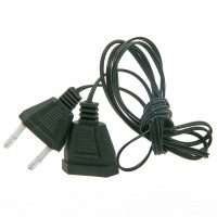 Удлинитель д/домашней гирлянды 1,5м "Серпантин" цв.зеленый арт.183-962 Удлинитель д/домашней гирлянды 1,5м "Серпантин" цв.зеленый арт.183-962