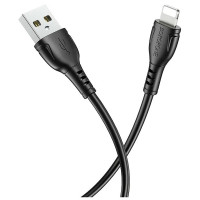 Кабель USB - Lightning BOROFONE BX51, 2,4A, 1м, черный
