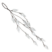 Украшение декор.подвеска "Лиана. Морозная веточка" 36см арт.79935