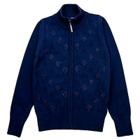 Кардиган для девочки (Malini) артикул 4105 размерный ряд 32/128-40/158 цвет синий