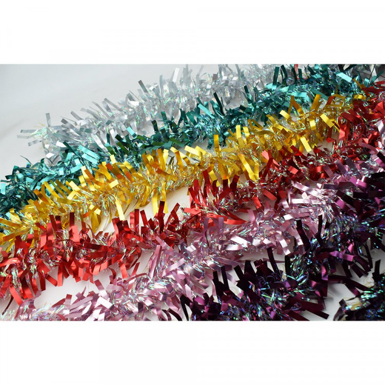 Мишура 9*200см с декором в ассортименте арт.377-435