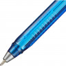 Ручка шариковый прозрачный корпус (Unimax) Trio DC tinted синий, 0,7мм, игла, масло арт.722465 (Ст.)