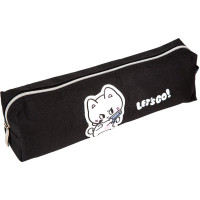 Пенал-косметичка 1 отделение deVENTE Пойдем (Let's go) 210х60х45мм арт.7025693