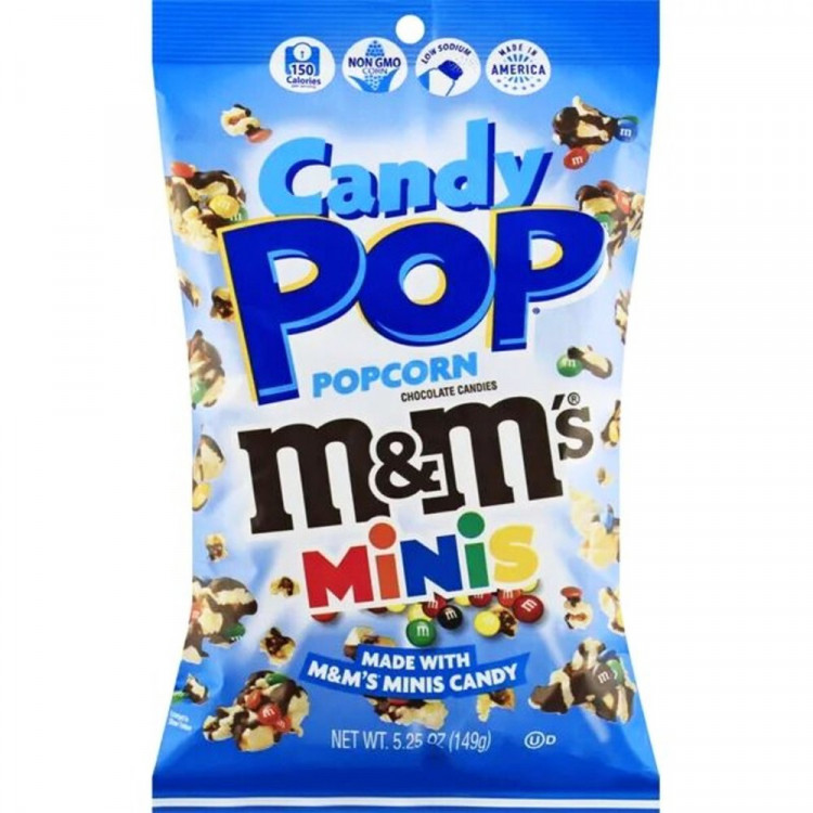 Попкорн Candy Pop 28гр M&Ms mini (Ст.8)