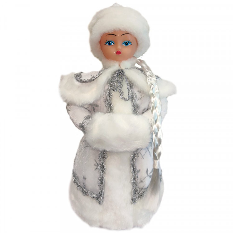 Игрушка декор. "Снегурочка" 35см белая п/у арт.СН-11
