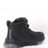 Ботинки для мальчика (Mz.Zoro) черные верх-искусственная кожа подкладка - байка артикул lx-B988-12