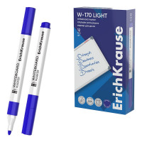 Маркер для доски ErichKrause W-170 круглый 2,5мм синий арт.63568 (Ст.12)