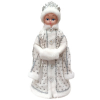 Игрушка декор. "Снегурочка Царская" белая 44см п/у арт.СН-2102